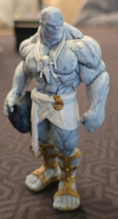 Stone Giant, painted by Andy