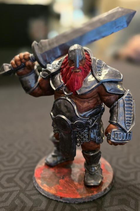 Fire Giant, painted by Tyler